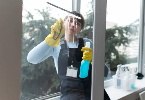 Nettoyage de vitres intérieures et extérieures à Louvres